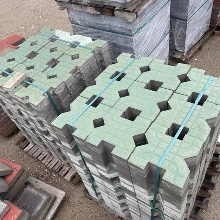 人行道园林建筑渗水砖 深灰色透水砖 耐腐蚀强抗压 彩色面包砖 